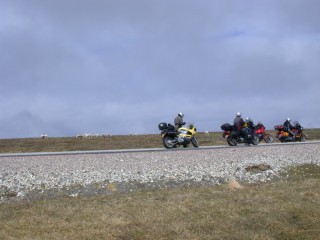 Naar Noordkaap - Klik voor grote foto